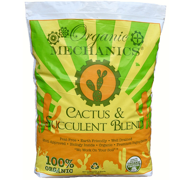 cactus succulent soil Organic Cactus & Succulent Potting Soil For Sale Online – Organic Mechanics Soil