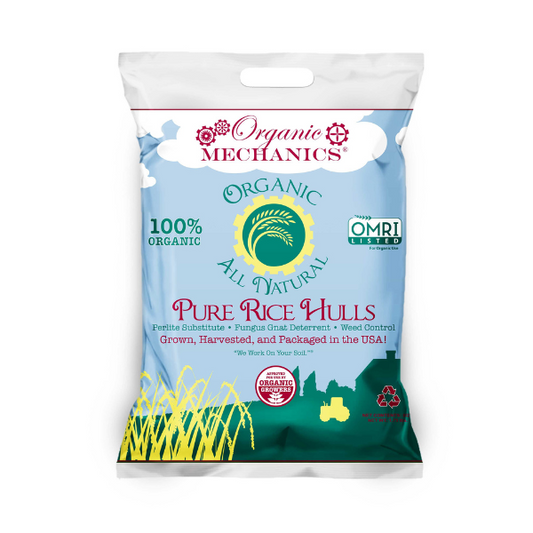 ORGANIC MECHANICS® Pure Rice Hulls