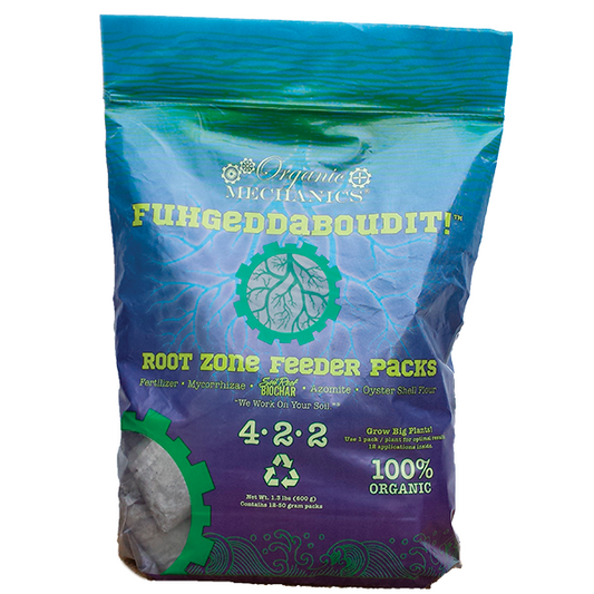 ORGANIC MECHANICS® Fuhgeddaboudit! Root Zone Feeder Packs