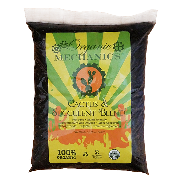organic mechanic succulent blend 2 qt bag